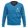 3D S.T The Original Series 1966 1969 Blue Ugly Christmas Custom Name Ugly Sweater 8 3D S.T The Original Series 1966 1969 Blue Ugly Christmas Custom Name Ugly Sweater
