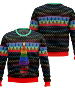LGBTQ+ Christmas Tree Ugly Christmas Sweater 2 LGBTQ+ Christmas Tree Ugly Christmas Sweater