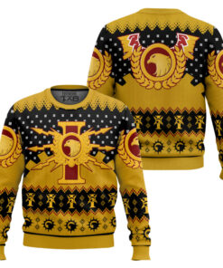 Adeptus Custodes Iconic Ugly Christmas Sweater 2 Adeptus Custodes Iconic Ugly Christmas Sweater