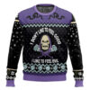 3D Skeletor He Man I Like To Feel Evil Christmas Ugly Sweater