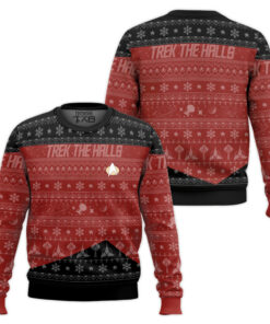 3D S.T The Next Generation 1987 Red Ugly Christmas Ver 2 Ugly Sweater 2 3D S.T The Next Generation 1987 Red Ugly Christmas Ver 2 Ugly Sweater