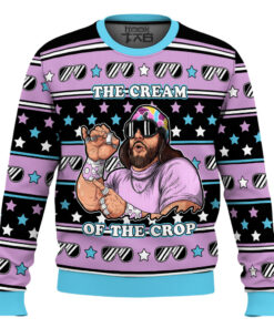 The Cream Of The Crop Macho Man Ugly Christmas Sweater