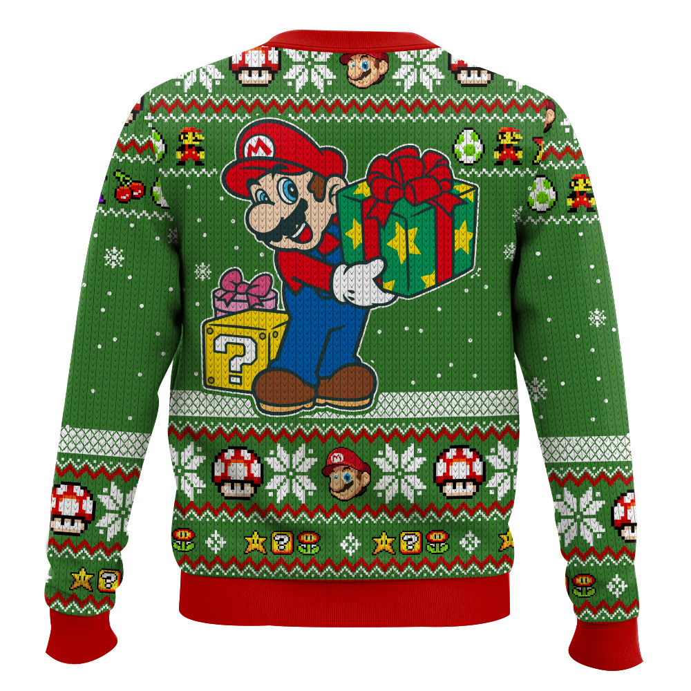 PLM1508SPM1DKD-mk.jpg Super Mario Christmas Tree Ugly Sweater