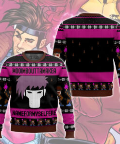 Gambit Make a name for myself Ugly Sweater