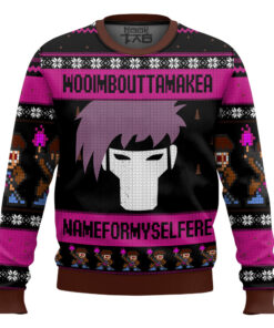Gambit Make a name for myself Ugly Sweater