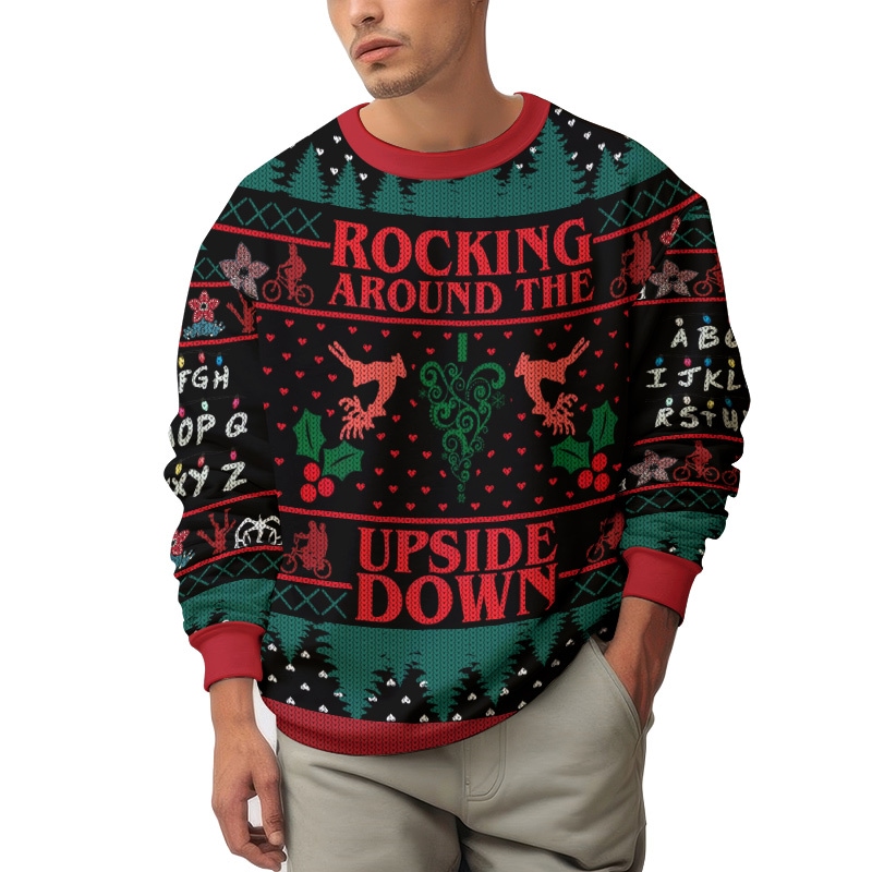 PLM190924DKD2-mk2.jpg Rocking Around the Upside Down Stranger Things Ugly Sweater