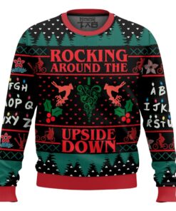 Rocking Around the Upside Down Stranger Things Ugly Sweater