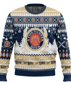 Miller Lite Ugly Sweater
