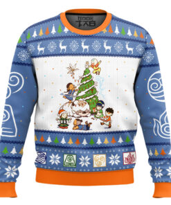 Avatar the Last Airbender Christmas Time Ugly Christmas Sweater