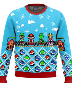 Mario Kart Ugly Christmas Sweater