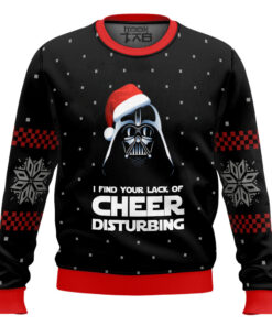 Star Wars Vader Lack of Cheer Ugly Christmas Sweater