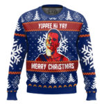 Yippee Ki Yay Die Hard Ugly Christmas Sweater