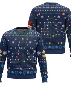 Christmas Tree Pac-Man Christmas Sweater 2 Christmas Tree Pac-Man Christmas Sweater