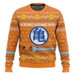 DBZ Kamehameha Ugly Christmas Sweater