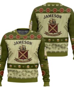 Jameson Irish Whiskey Ugly Christmas Sweater 2 Jameson Irish Whiskey Ugly Christmas Sweater