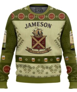 Jameson Irish Whiskey Ugly Christmas Sweater