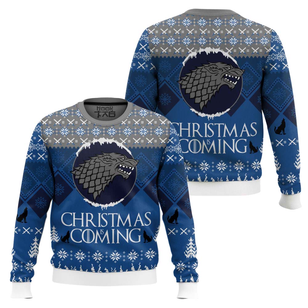 PML0908240119mk1.jpg Game of Thrones Christmas is Coming Ugly Christmas Sweater
