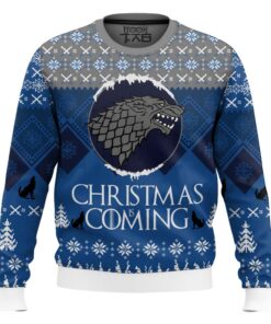 Game of Thrones Christmas is Coming Ugly Christmas Sweater