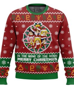 Christmas Sailor Guardians Sailor Moon Ugly Christmas Sweater