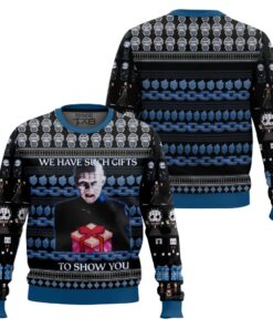 Pinhead Hellraiser Ugly Christmas Sweater 2 Pinhead Hellraiser Ugly Christmas Sweater