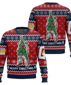 Xmas Tree Gundam Ugly Christmas Sweater 2 Xmas Tree Gundam Ugly Christmas Sweater