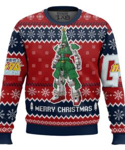 Xmas Tree Gundam Ugly Christmas Sweater