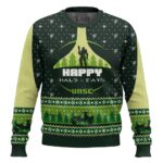 Happy Halo-days Halo Ugly Christmas Sweater