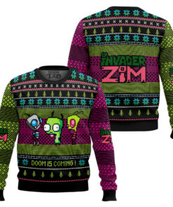 Invader ZiM Ugly Christmas Sweater 2 Invader ZiM Ugly Christmas Sweater