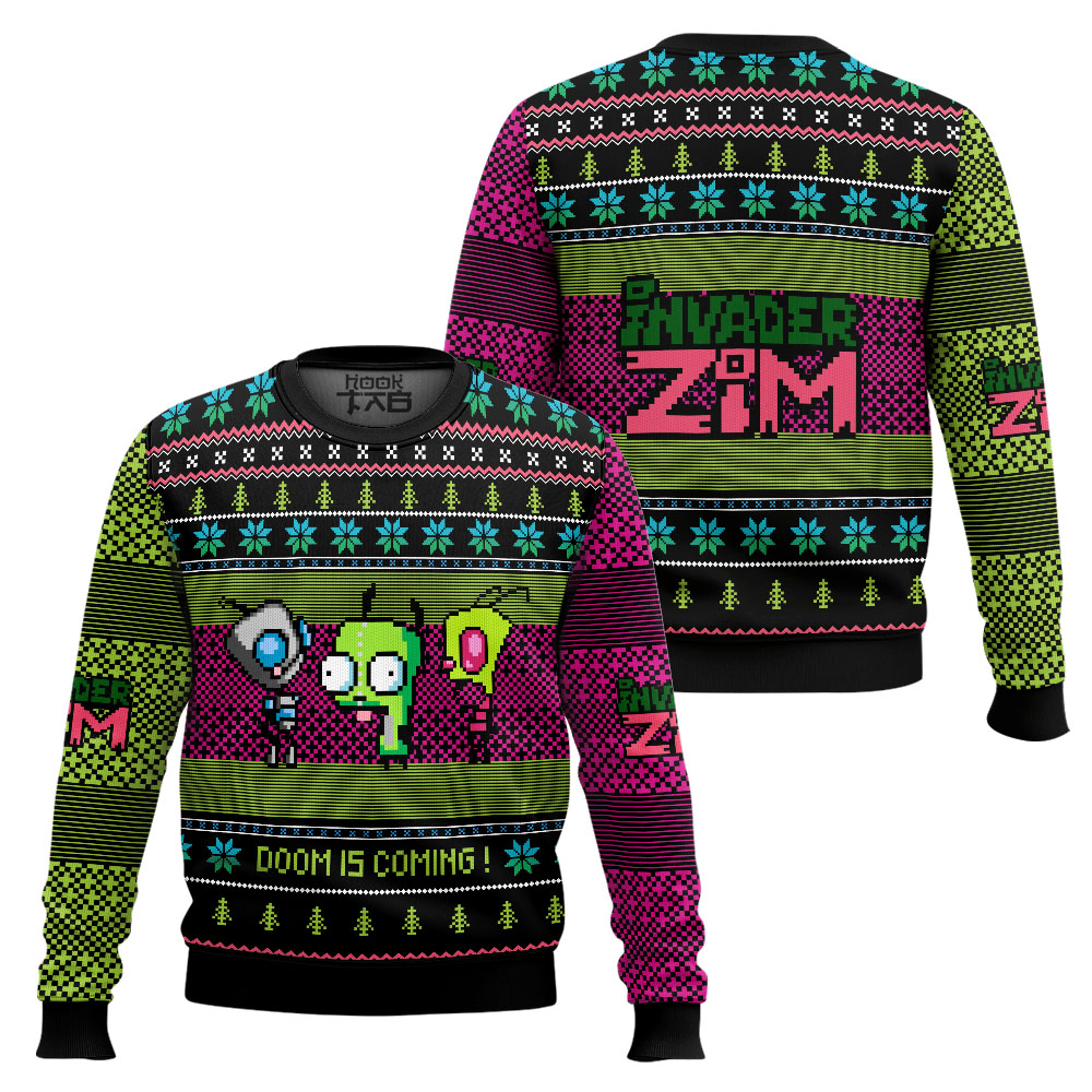 PML0908240245-mk1_x2.jpg Invader ZiM Ugly Christmas Sweater