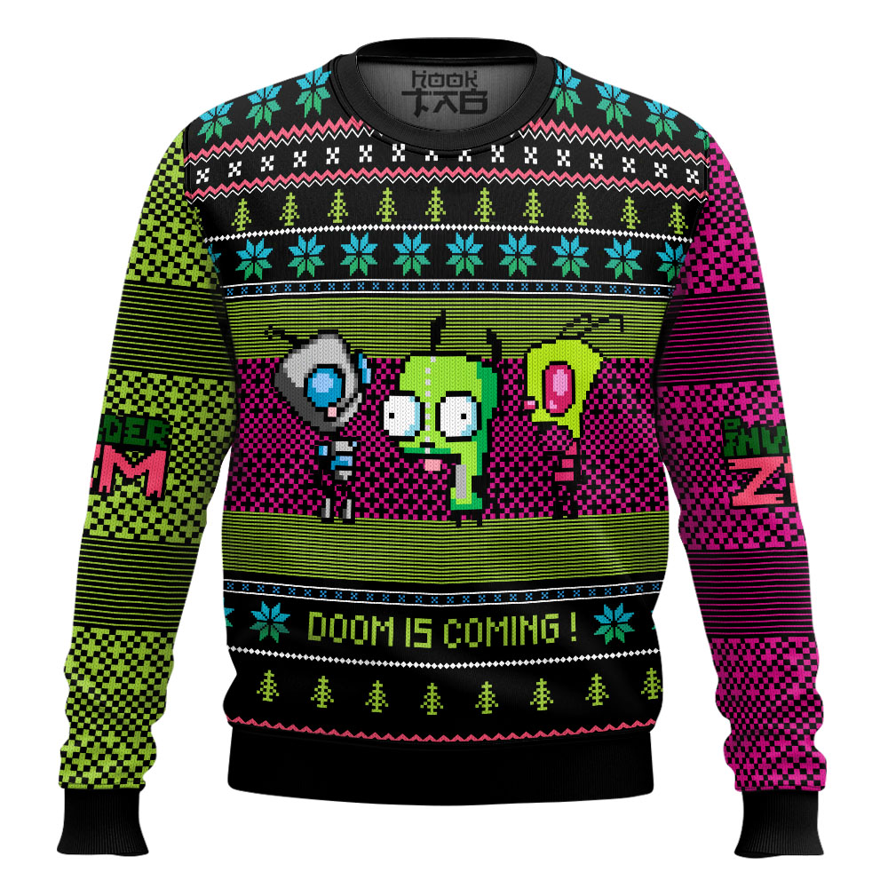 PML0908240245-mk2.jpg Invader ZiM Ugly Christmas Sweater