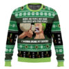 I Wanna Drink My Booze Zoro OP Pirates Ugly Christmas Sweater 3 I Wanna Drink My Booze Zoro OP Pirates Ugly Christmas Sweater