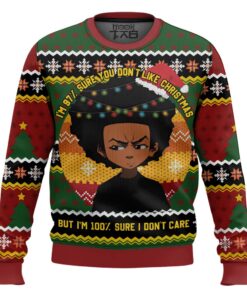 Huey Freeman The Boondocks Ugly Christmas Sweater