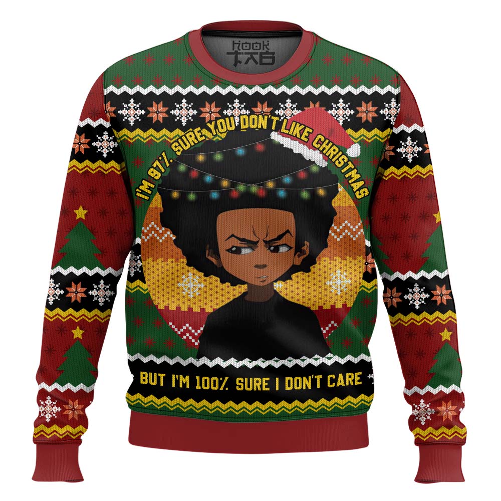 PML0908240283mk2.jpg Huey Freeman The Boondocks Ugly Christmas Sweater