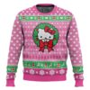Cute Christmas Hello Kitty Ugly Christmas Sweater 3 Cute Christmas Hello Kitty Ugly Christmas Sweater