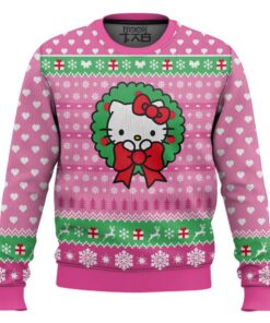 Cute Christmas Hello Kitty Ugly Christmas Sweater