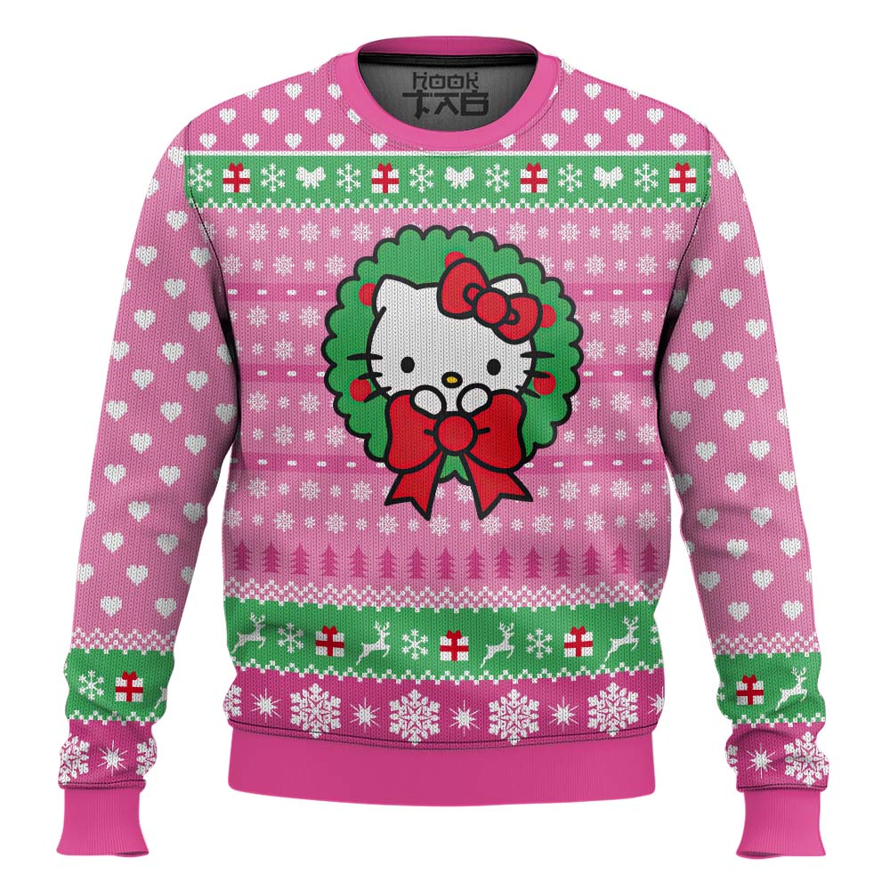 PML0908240296mk2.jpg Cute Christmas Hello Kitty Ugly Christmas Sweater