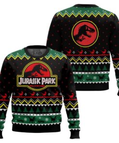 Ethics of Cloning Jurassic Park Ugly Christmas Sweater 2 Ethics of Cloning Jurassic Park Ugly Christmas Sweater
