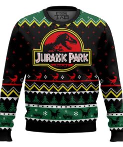 Ethics of Cloning Jurassic Park Ugly Christmas Sweater