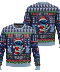 Stitch Lilo and Stitch Ugly Christmas Sweater 2 Stitch Lilo and Stitch Ugly Christmas Sweater