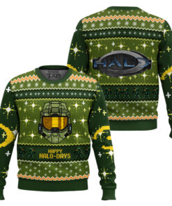 Happy Halo-Days Halo Ugly Christmas Sweater 2 Happy Halo-Days Halo Ugly Christmas Sweater