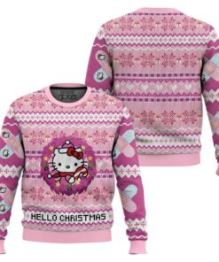 Hello Christmas Hello Kitty Ugly Christmas Sweater 2 Hello Christmas Hello Kitty Ugly Christmas Sweater