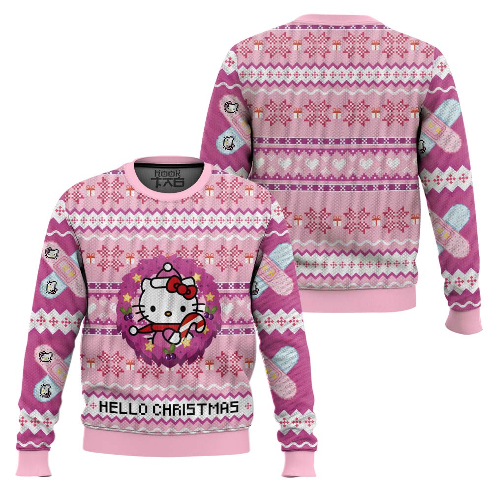 PML0908240377mk1.jpg Hello Christmas Hello Kitty Ugly Christmas Sweater