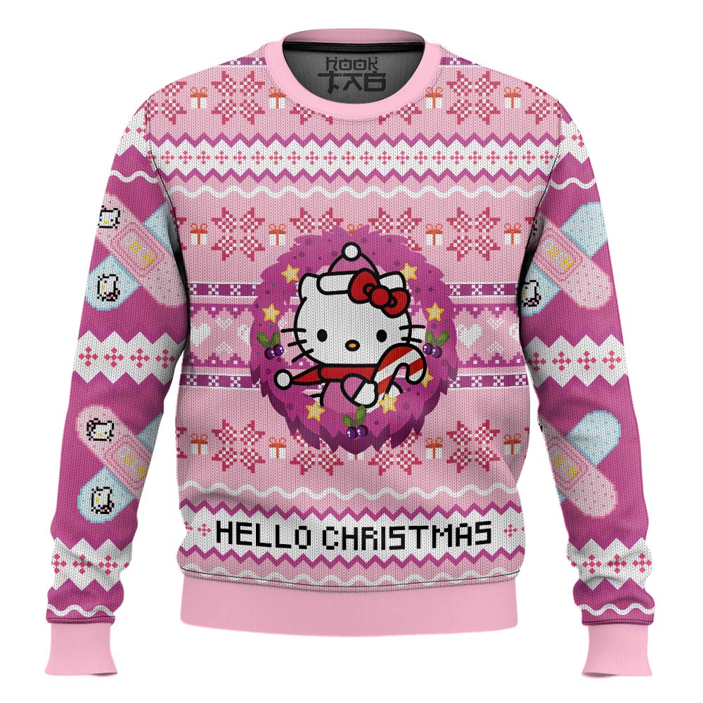 PML0908240377mk2.jpg Hello Christmas Hello Kitty Ugly Christmas Sweater