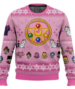 Merry Senshi Sailor Moon Ugly Christmas Sweater