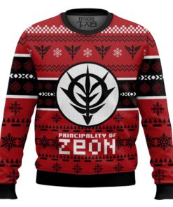 Zeon The Gundam Ugly Christmas Sweater