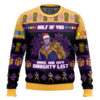 Half of You Are On The Naughty List Thanos Marvel Ugly Christmas Sweater 3 Half of You Are On The Naughty List Thanos Marvel Ugly Christmas Sweater