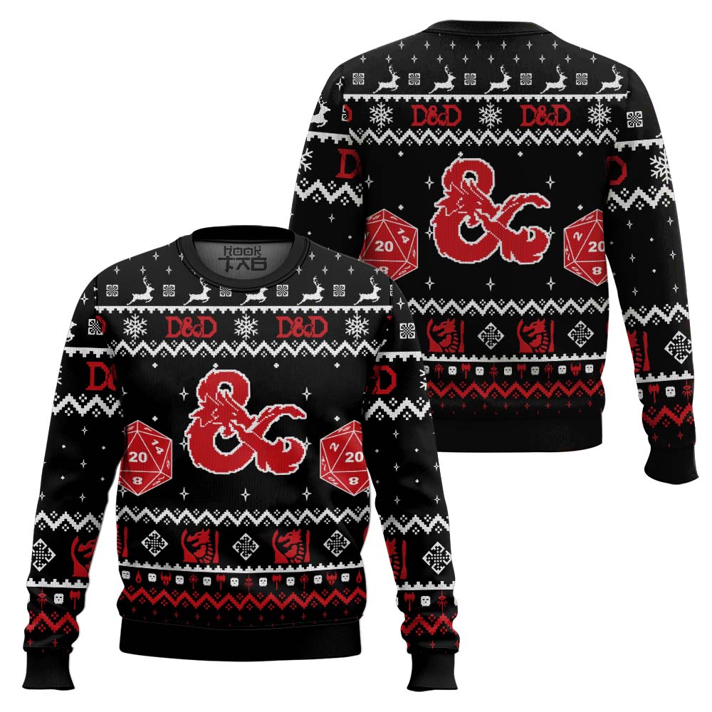 PML0908240461mk1.jpg D&D Dungeons and Dragons Ugly Christmas Sweater