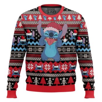 Lilo and Stitch Ugly Christmas Sweater