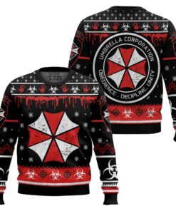 Umbrella Co. Resident Evil Ugly Christmas Sweater