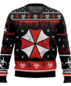 Umbrella Co. Resident Evil Ugly Christmas Sweater
